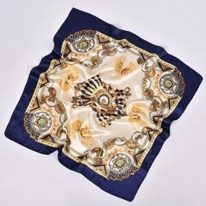 Silk Feel Satin Scarf Head Square Wrap Neck Neckerchief Shawl Hair Scarf